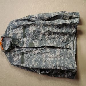 Camo Army Lightweight Field Jacket Large